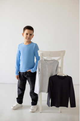 Комплект із 3-х лонгслівів для хлопчиків